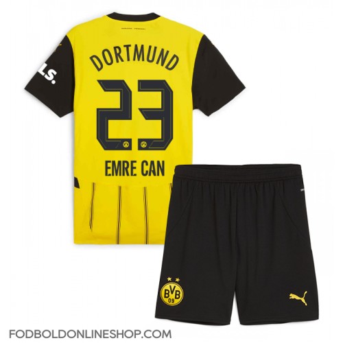 Borussia Dortmund Emre Can #23 Hjemme Trøje Børn 2024-25 Kortærmet (+ Korte bukser)